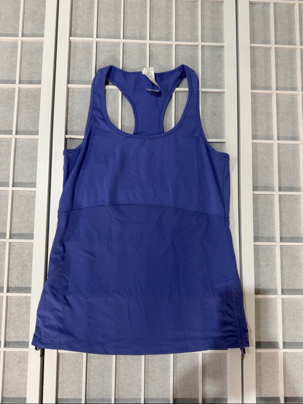Fabletics Indigo Racerback Performance Tank